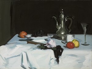 コーヒーポット、c。 1905 作： Samuel John Peploe