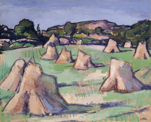 コーンフィールド、ダグラス・ホール 作： Samuel John Peploe