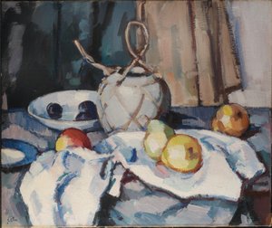 ジンジャージャー、1926年頃 作： Samuel John Peploe