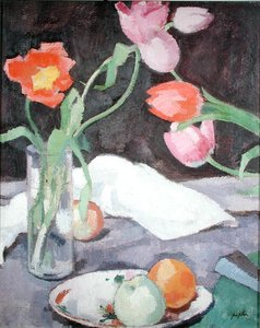 チューリップ 作： Samuel John Peploe