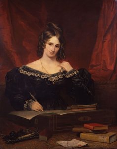 メアリーシェリー、1831年 作： Samuel John Stump
