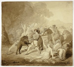 シンベリンの一場面 作： Samuel John Stump