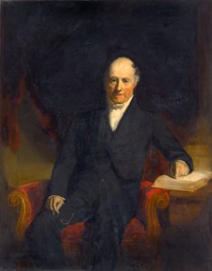 ジョージ・グリーン（1767-1849）1840年頃（キャンバスに油彩） 作： Samuel Laurence
