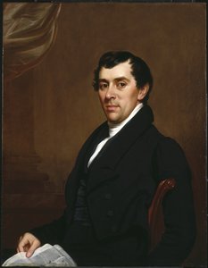 デビッド・リービット（パネルに油彩）（212148も参照） 作： Samuel Lovett Waldo