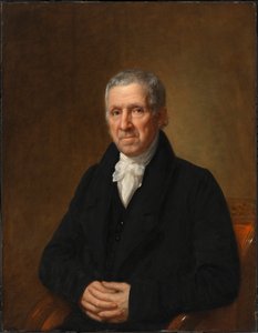 エノク・クロスビー、1830年。 作： Samuel Lovett Waldo
