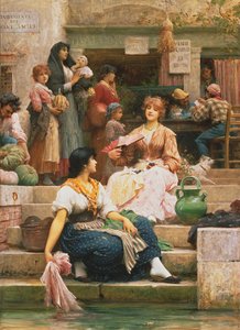 ヴェネツィア人 作： Samuel Luke Fildes