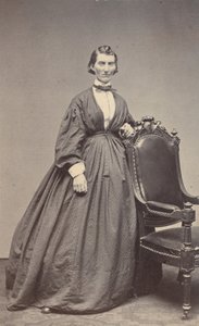フランシス・クレイトン1865年（写真） 作： サミュエル・マスリー