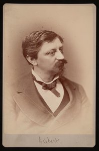 エドワード セルマー シーベルトの肖像 1856 ～ 1944 年、1879 年。 作： Samuel Montague Fassett