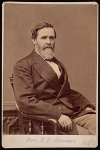 ホンの肖像画。 WF モリソン、1876 年から 1880 年の間。 作： Samuel Montague Fassett