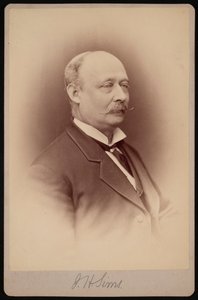 JHの肖像 シムズ、1876年から1880年の間。 作： Samuel Montague Fassett