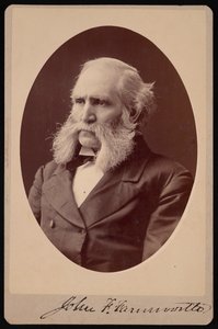 ジョン・フランクリン・ファーンズワースの肖像、1820～1897年、1897年以前。