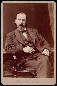 ジョン ゴフ ジャッド 1824 ～ 1895 年の肖像、1876 ～ 1880 年。 作： Samuel Montague Fassett