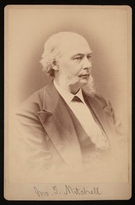ジョン・T・ミッチェルの肖像、1876年から1880年の間。 作： Samuel Montague Fassett