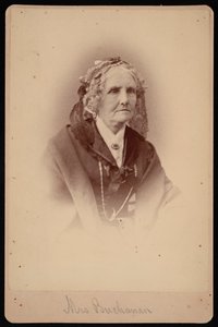 ブキャナン夫人の肖像、1875 年。 作： Samuel Montague Fassett