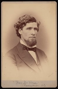 ハウ牧師の肖像、1876 年から 1880 年にかけて。 作： Samuel Montague Fassett