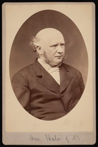 ロバート・サフォード・ヘイルの肖像、1822～1881年、1881年以前。 作： Samuel Montague Fassett