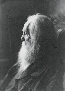 ニュージャージー州カムデンのウォルト・ホイットマン、c. 1891年。