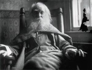 ニュージャージー州カムデンのウォルト・ホイットマン、c. 1891年。