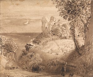 Uma cena pastoral 作： Samuel Palmer
