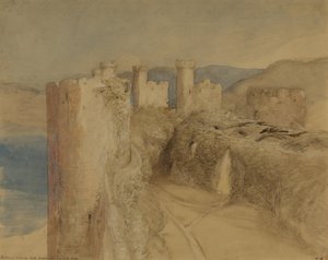 コンウェイ城 作： Samuel Palmer