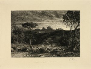 朝早く 作： Samuel Palmer