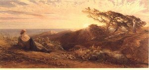 Eventide, c.1858 (watercolor)