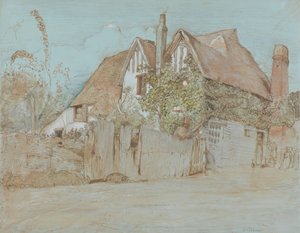アイビーコテージ、ショアハム 作： Samuel Palmer