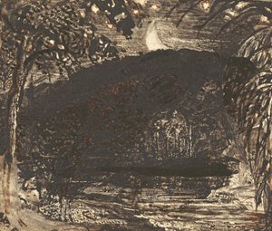 月の出 作： Samuel Palmer
