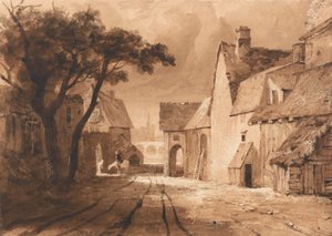 古い建物の研究 作： Samuel Palmer