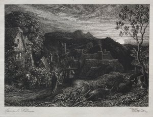 ベルマン、1879年。 作： Samuel Palmer