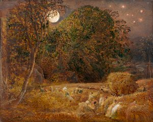中秋の名月 作： Samuel Palmer