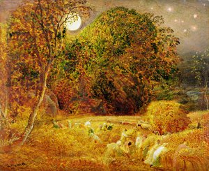 収穫月 作： Samuel Palmer