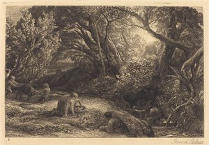 いのちの朝 作： Samuel Palmer