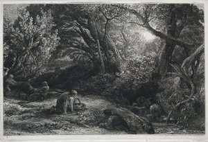 いのちの朝 作： Samuel Palmer