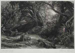 いのちの朝 作： Samuel Palmer