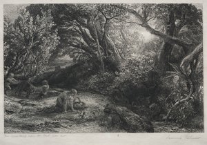 いのちの朝 作： Samuel Palmer