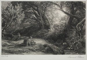 いのちの朝 作： Samuel Palmer