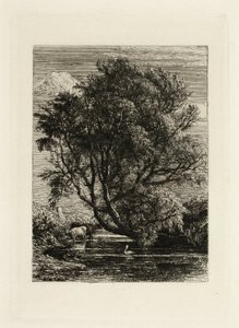 柳 作： Samuel Palmer