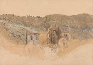 ティンターン修道院 作： Samuel Palmer