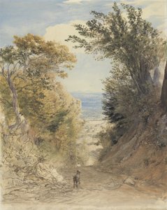 ケント州ルークスヒルからの眺め 作： Samuel Palmer
