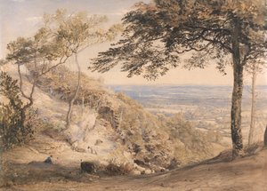 ケント州ウィルモッツ ヒル 作： Samuel Palmer