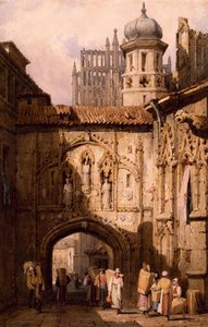 ニュルンベルクの風景 サミュエル・プラウト著 作： サミュエル・プラウト