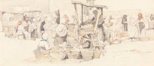 屋外市場 作： Samuel Prout