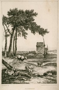 ブラックヒース、ロンドン 作： Samuel Prout