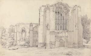 ボルトン修道院 作： Samuel Prout