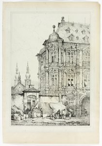 マルティンスブルク城、マインツ 作： Samuel Prout