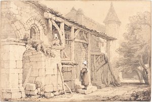 ジュミエージュでのシーン 作： Samuel Prout