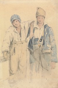 二人の男の子 作： Samuel Prout