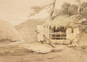 ウェルヘッド（水彩） 作： Samuel Prout