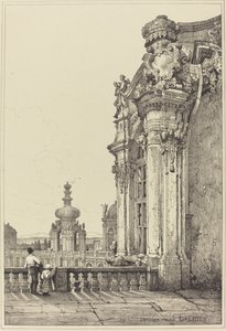 ツヴィンガー宮殿、ドレスデン 作： Samuel Prout